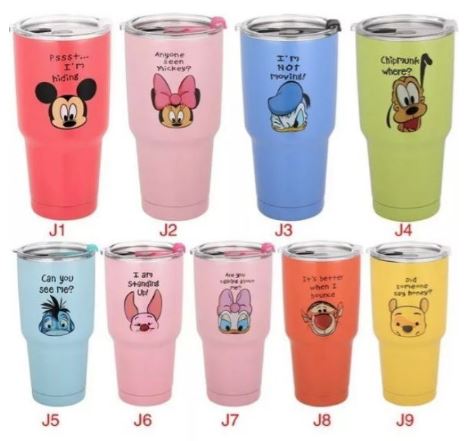 แก้วน้ำเก็บความเย็นร้อน แก้ว30oz ลายการ์ตูน